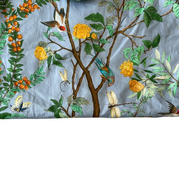 Authentic Gucci Tian Print Travel Garment Bag Blue Luxury Travel Accessory NEW - Picture 8 of 16